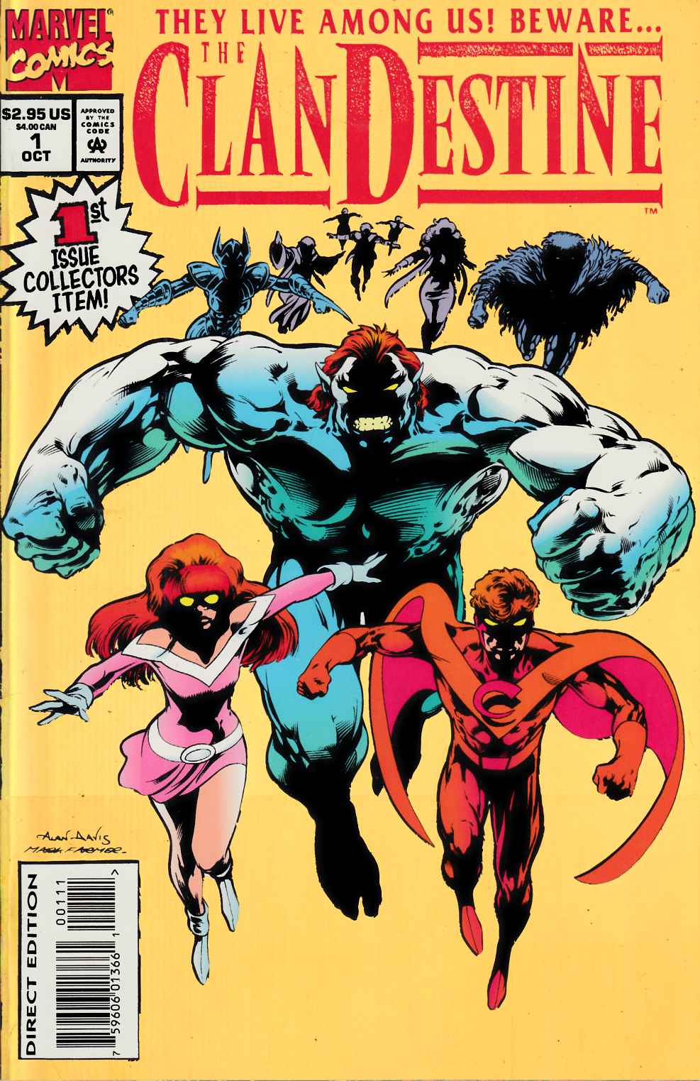 Clandestine #1 Very Fine (8.0) [Marvel Comic] THUMBNAIL