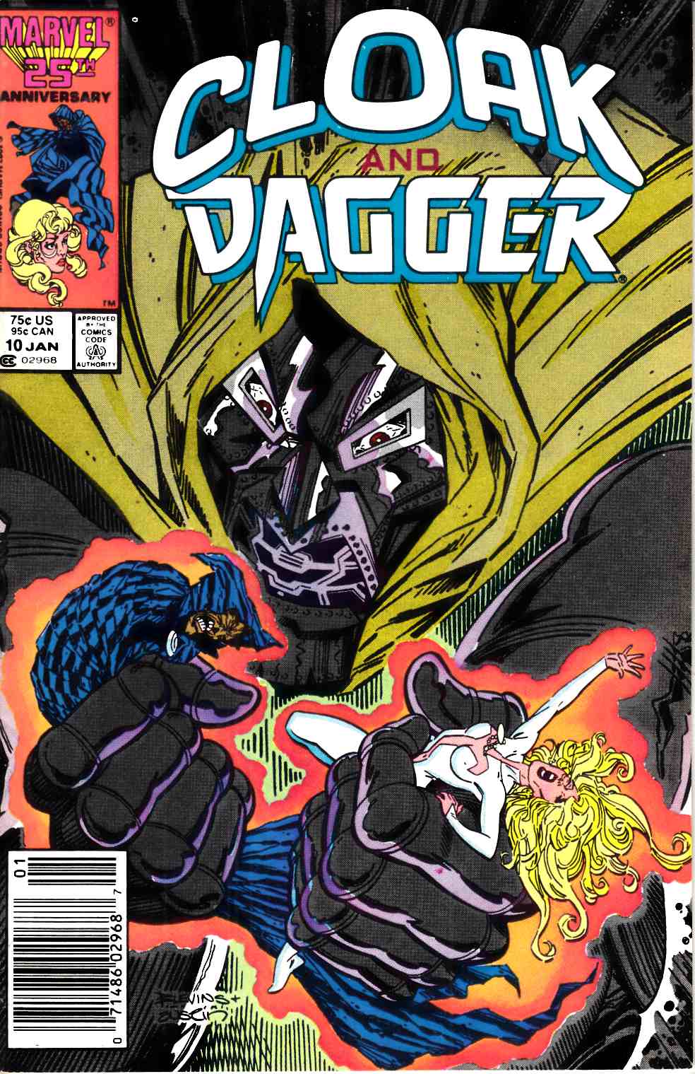 Cloak and Dagger #10 Newsstand Edition Very Good (4.0) [Marvel Comic] THUMBNAIL