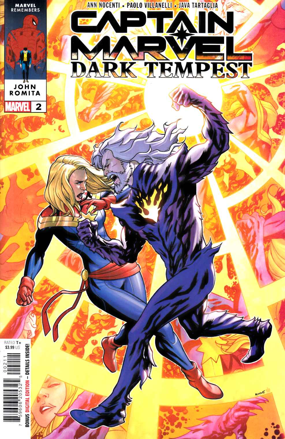 Captain Marvel Dark Tempest #2 Near Mint (9.4) [Marvel Comic] THUMBNAIL