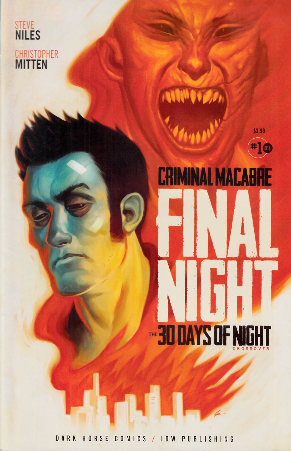 Criminal Macabre Final Night 30 Days of Night #1 Near Mint (9.4) [Dark Horse Comic] LARGE