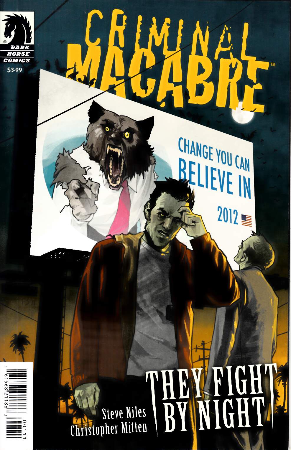 Criminal Macabre They Fight by Night Very Fine (8.0) [Dark Horse Comic] THUMBNAIL