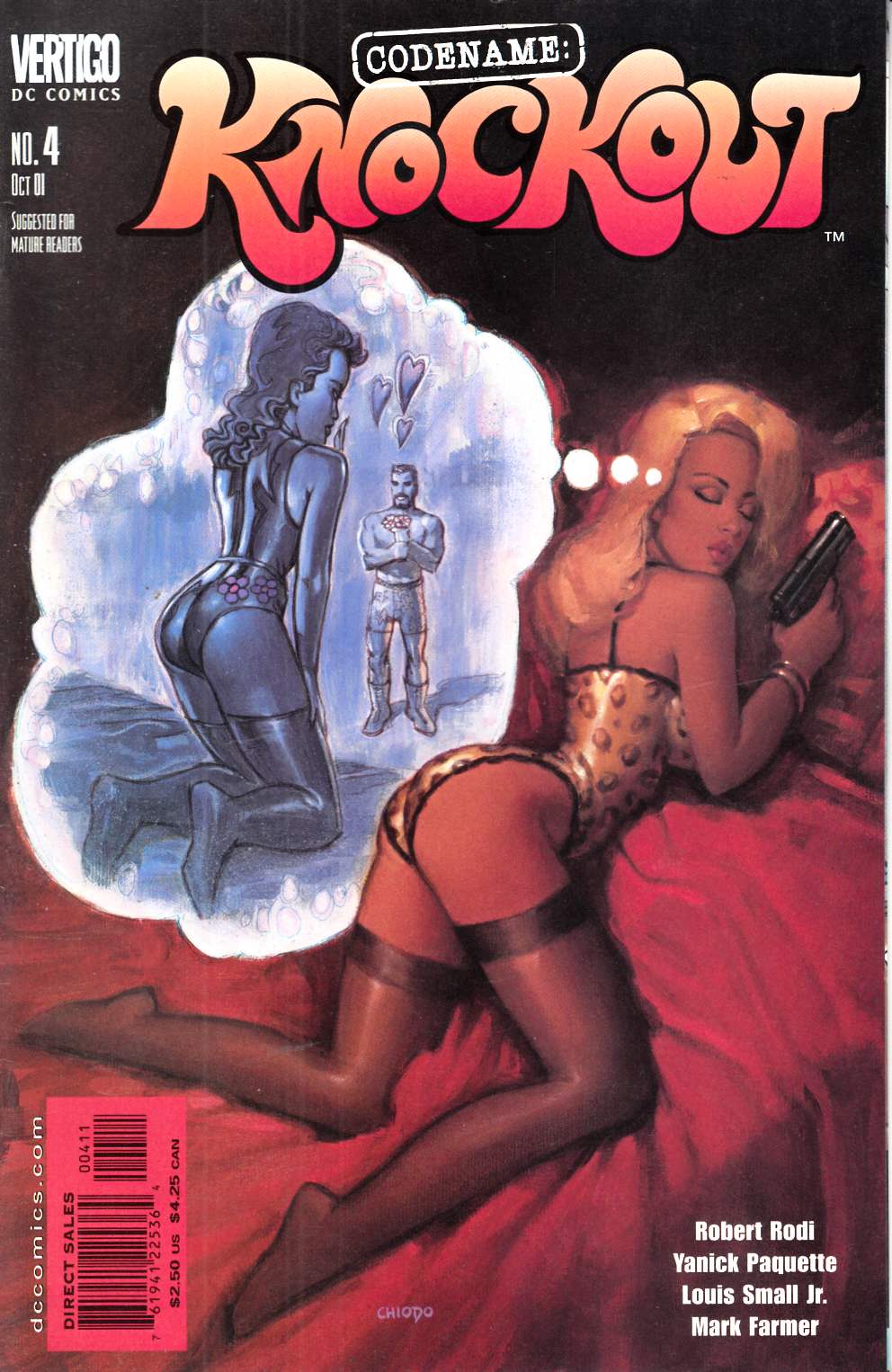 Codename Knockout #4 Very Fine (8.0) [DC Comic] THUMBNAIL