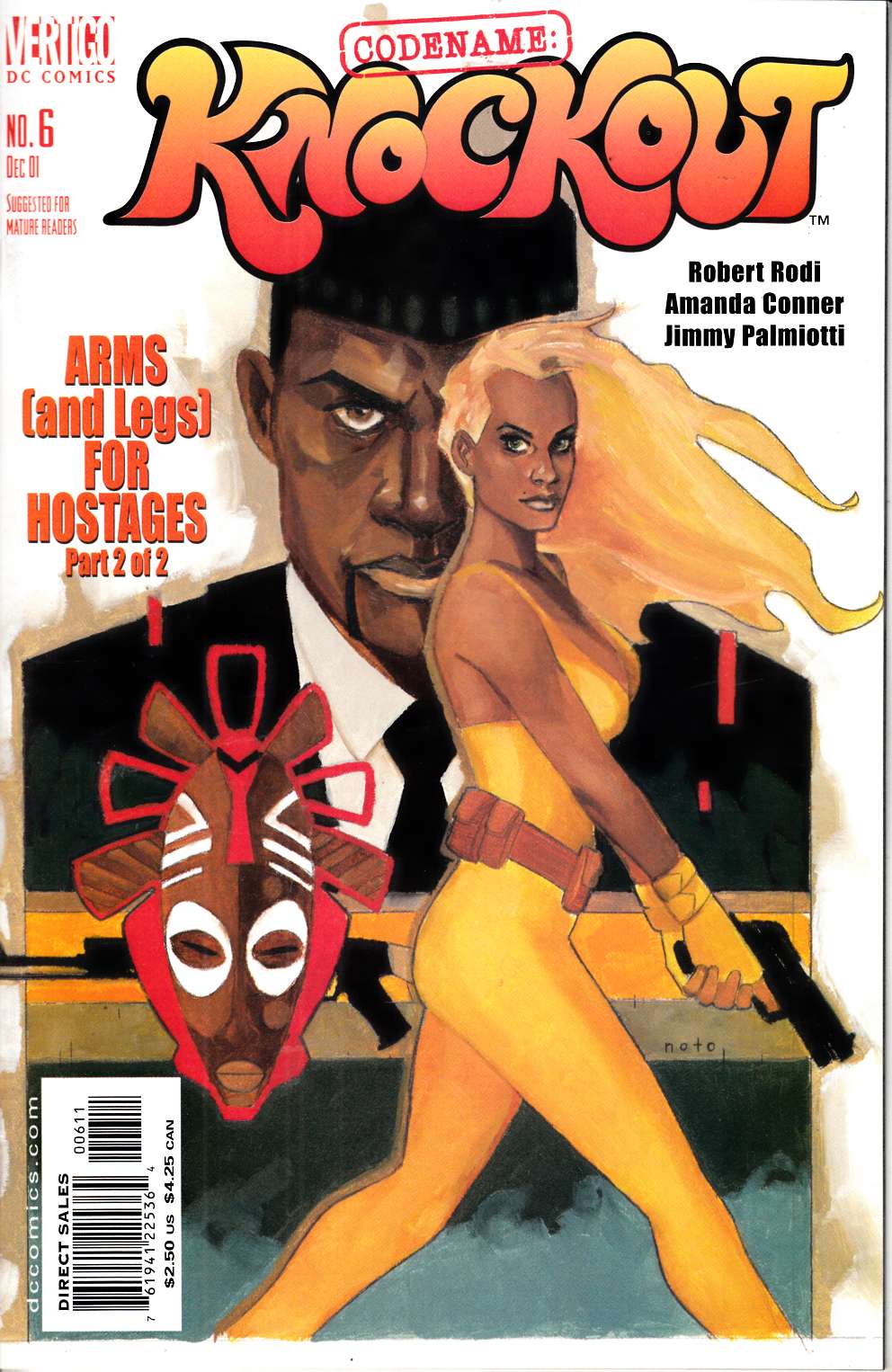 Codename Knockout #6 Very Fine (8.0) [DC Comic] LARGE