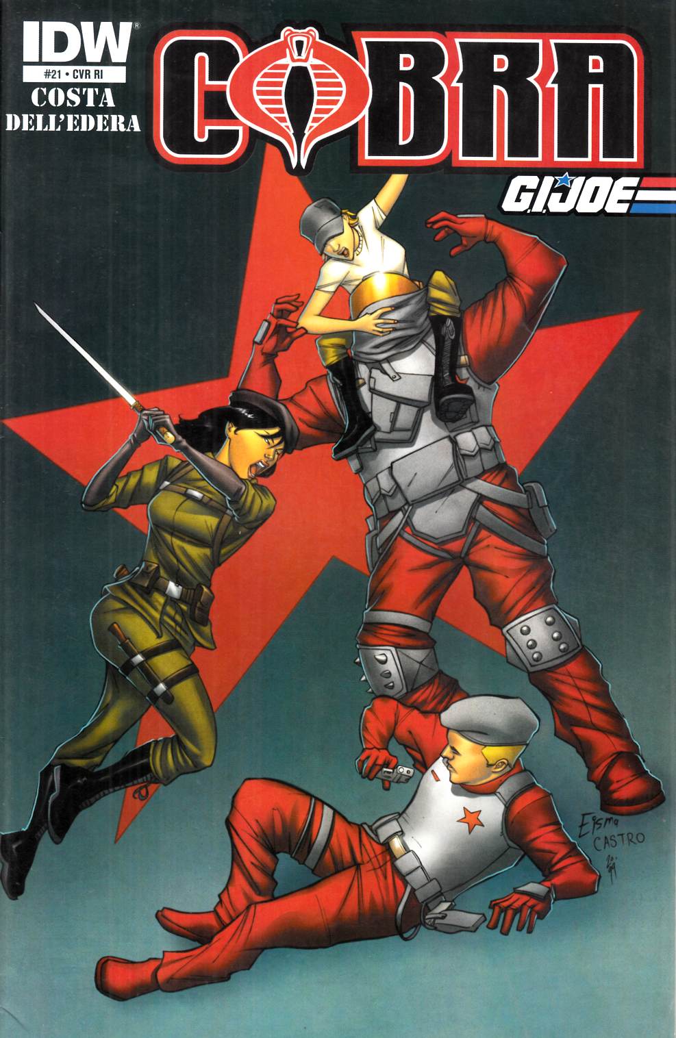 Cobra Ongoing #21 Cover RI Fine (6.0) [IDW Comic] LARGE