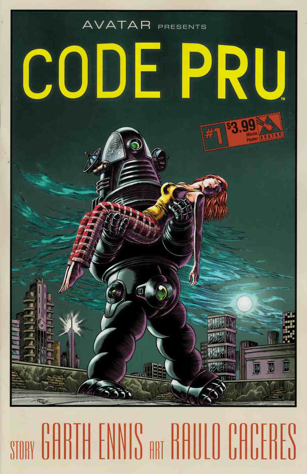 Code Pru #1 Movie Poster Cover [Avatar Comic] THUMBNAIL
