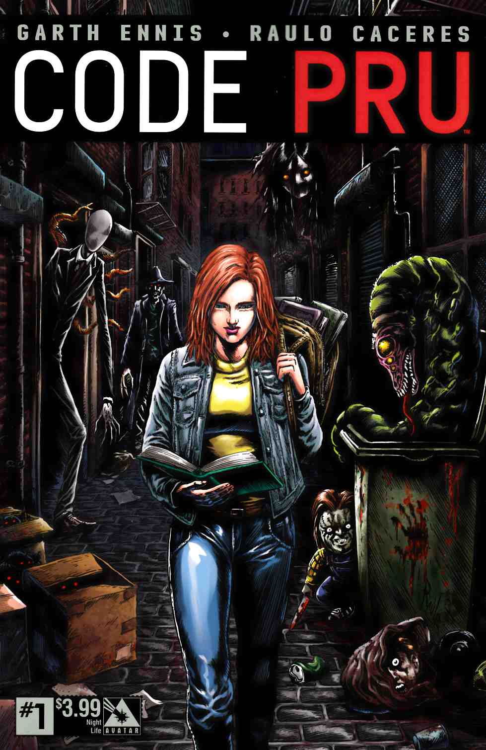 Code Pru #1 Nightlife Cover [Avatar Comic] LARGE