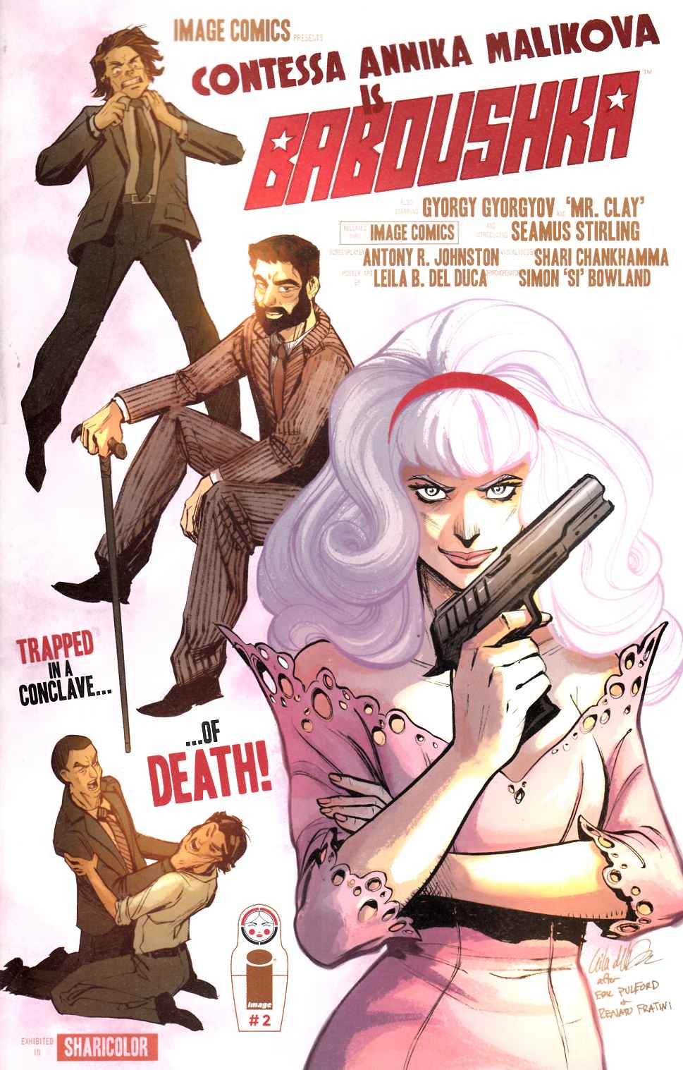 Codename Baboushka: Conclave of Death #2 Cover B- Del Duca [Image Comic] THUMBNAIL