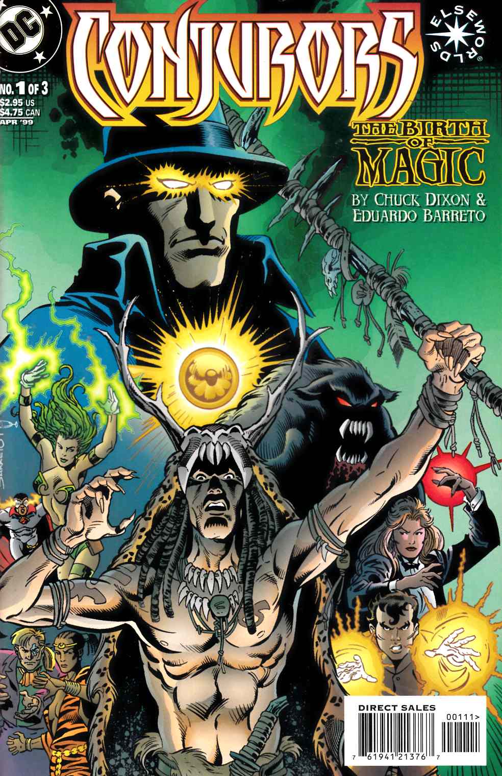 Conjurors #1 Near Mint (9.4) [DC Comic] THUMBNAIL