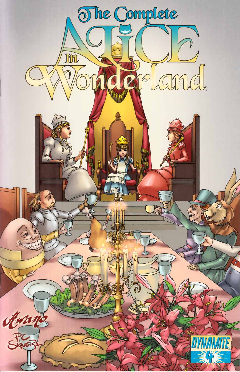 Complete Alice in Wonderland #4 Near Mint (9.4) [Dynamite Comic] THUMBNAIL
