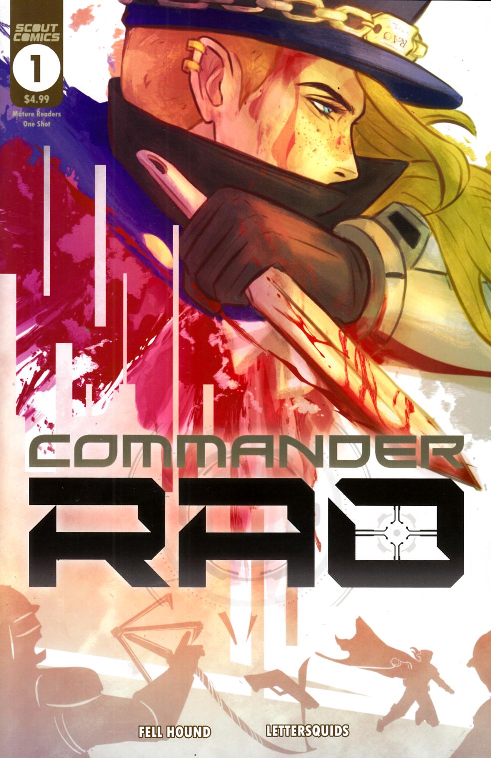 Commander Rao #1 Near Mint (9.4) [Scout Comic] LARGE