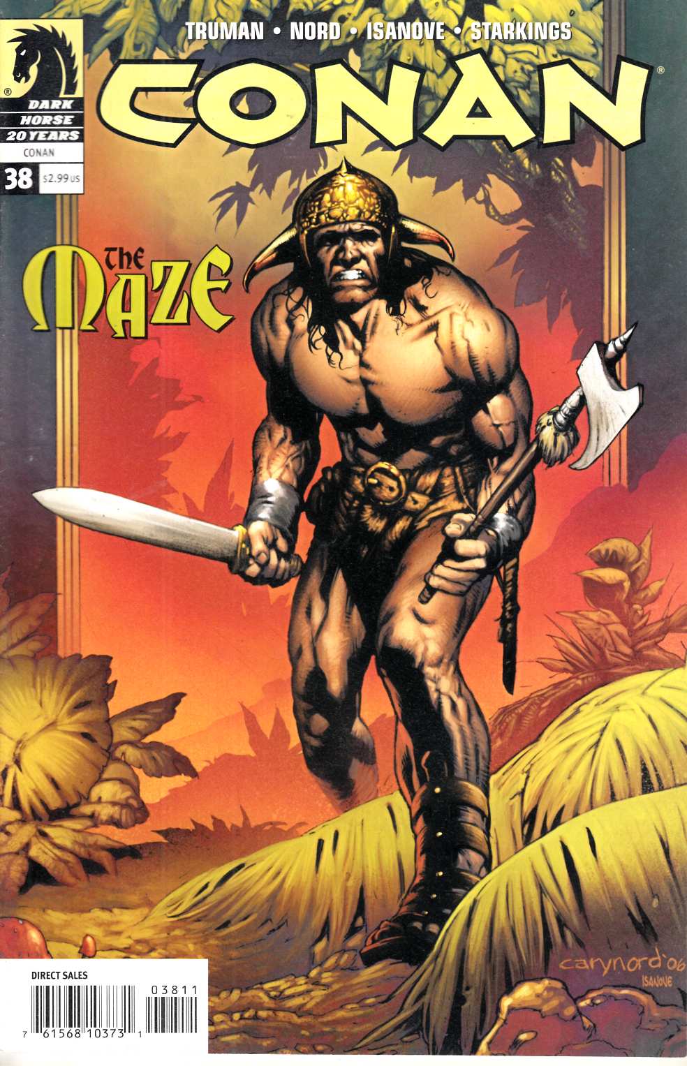Conan #38 Near Mint (9.4) [Dark Horse Comic] LARGE
