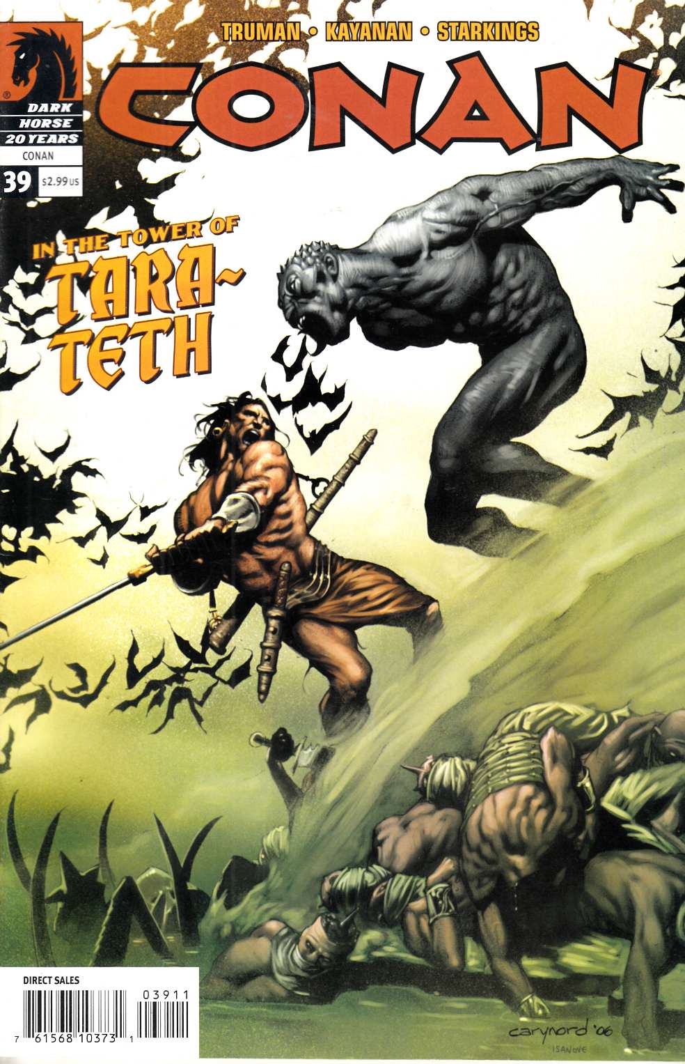Conan #39 Near Mint (9.4) [Dark Horse Comic] LARGE
