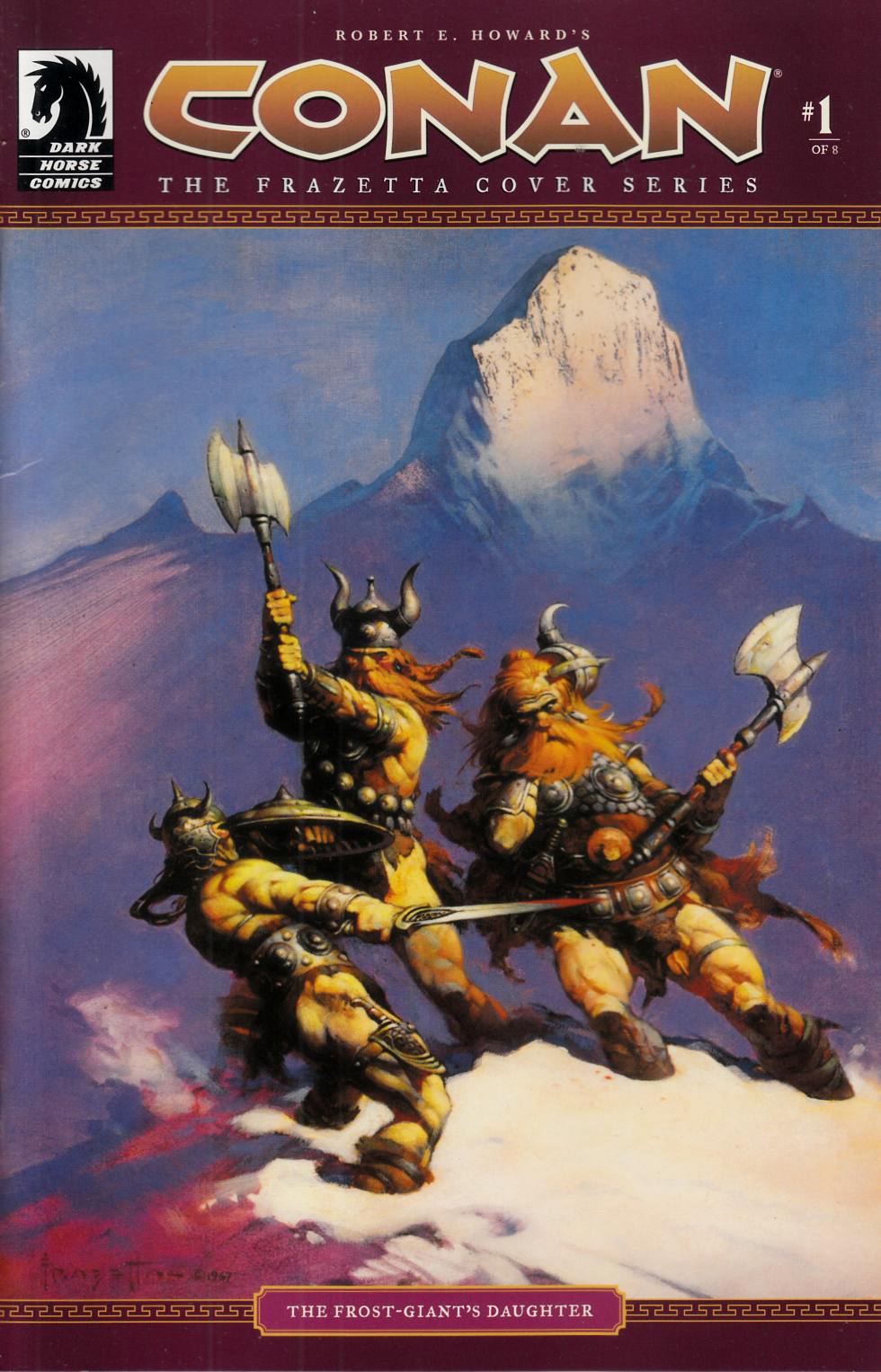 Conan Frazetta Cover Series #1 Very Fine (8.0) [Dark Horse Comic] THUMBNAIL