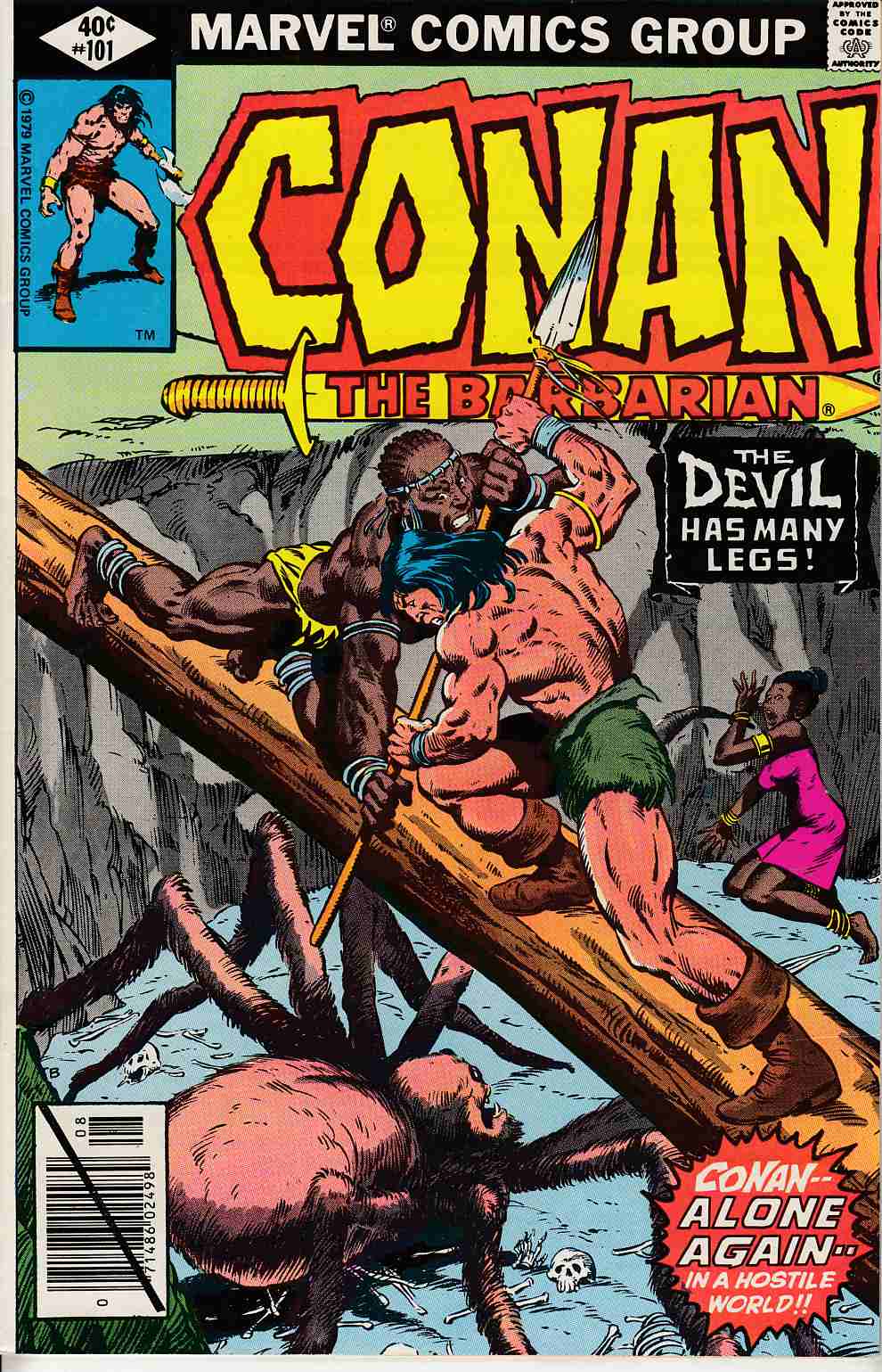 Conan the Barbarian #101 Fine (6.0) [Marvel Comic] LARGE