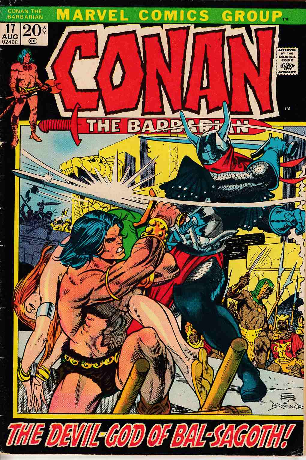 Conan the Barbarian #17 Very Good (4.0) [Marvel Comic] THUMBNAIL