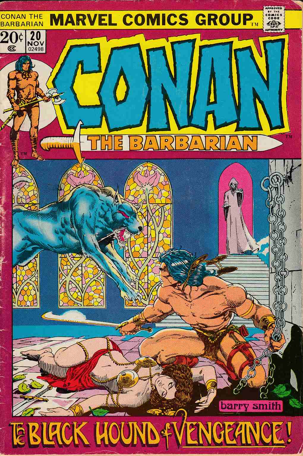 Conan the Barbarian #20 Good/Very Good (3.0) [Marvel Comic] THUMBNAIL