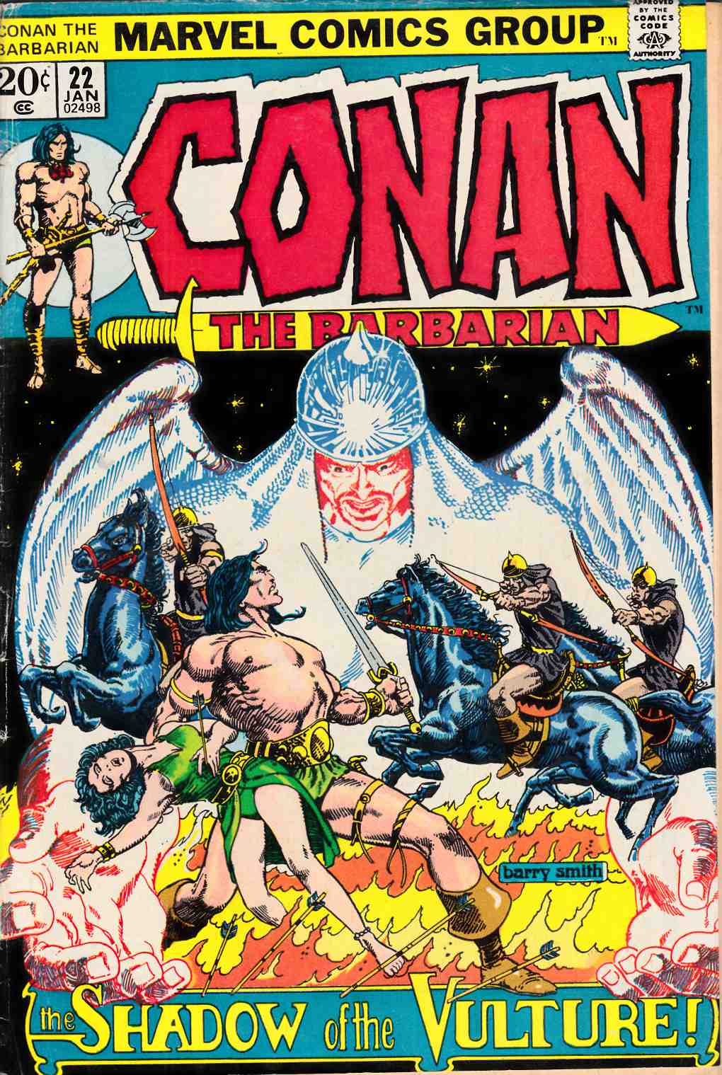 Conan the Barbarian #22 Very Good (4.0) [Marvel Comic] THUMBNAIL