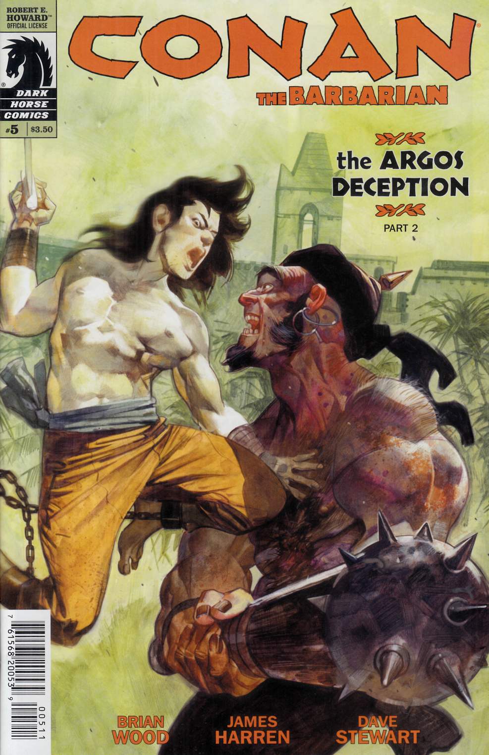 Conan the Barbarian #5 Near Mint (9.4) [Dark Horse Comic] THUMBNAIL
