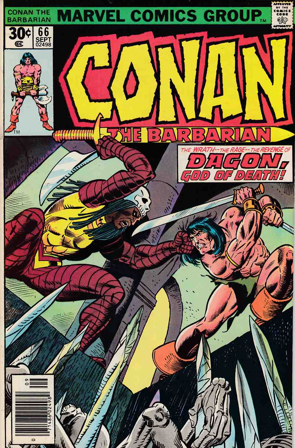 Conan the Barbarian #66 Very Fine  (8.0) [Marvel Comic] THUMBNAIL