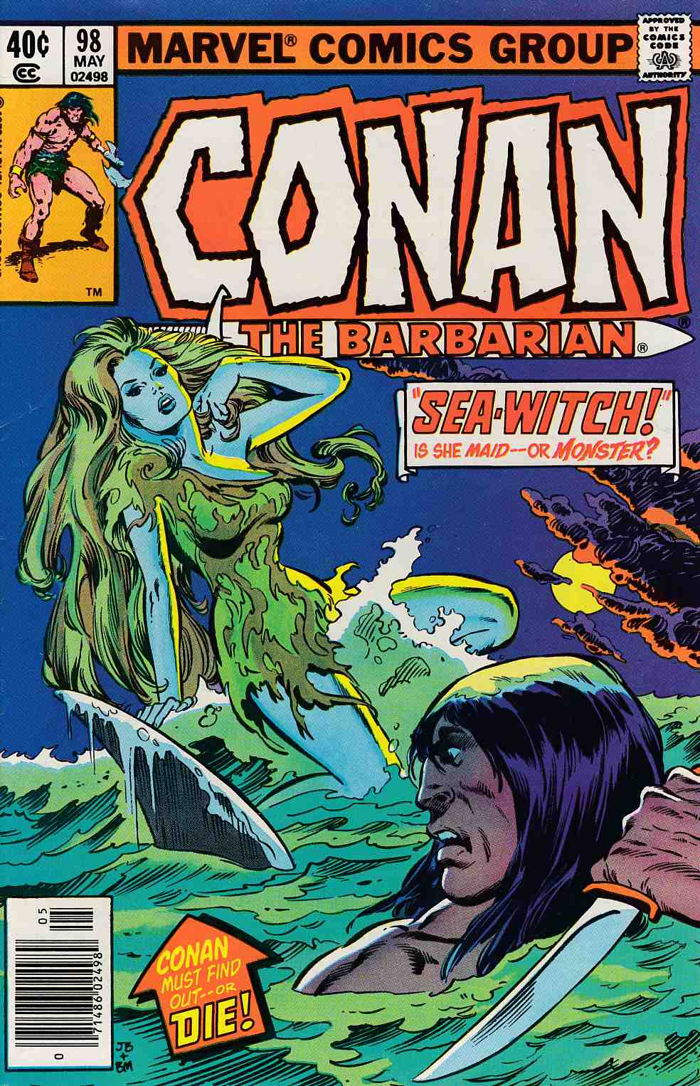 Conan the Barbarian #98 Fine (6.0) [Marvel Comic] THUMBNAIL