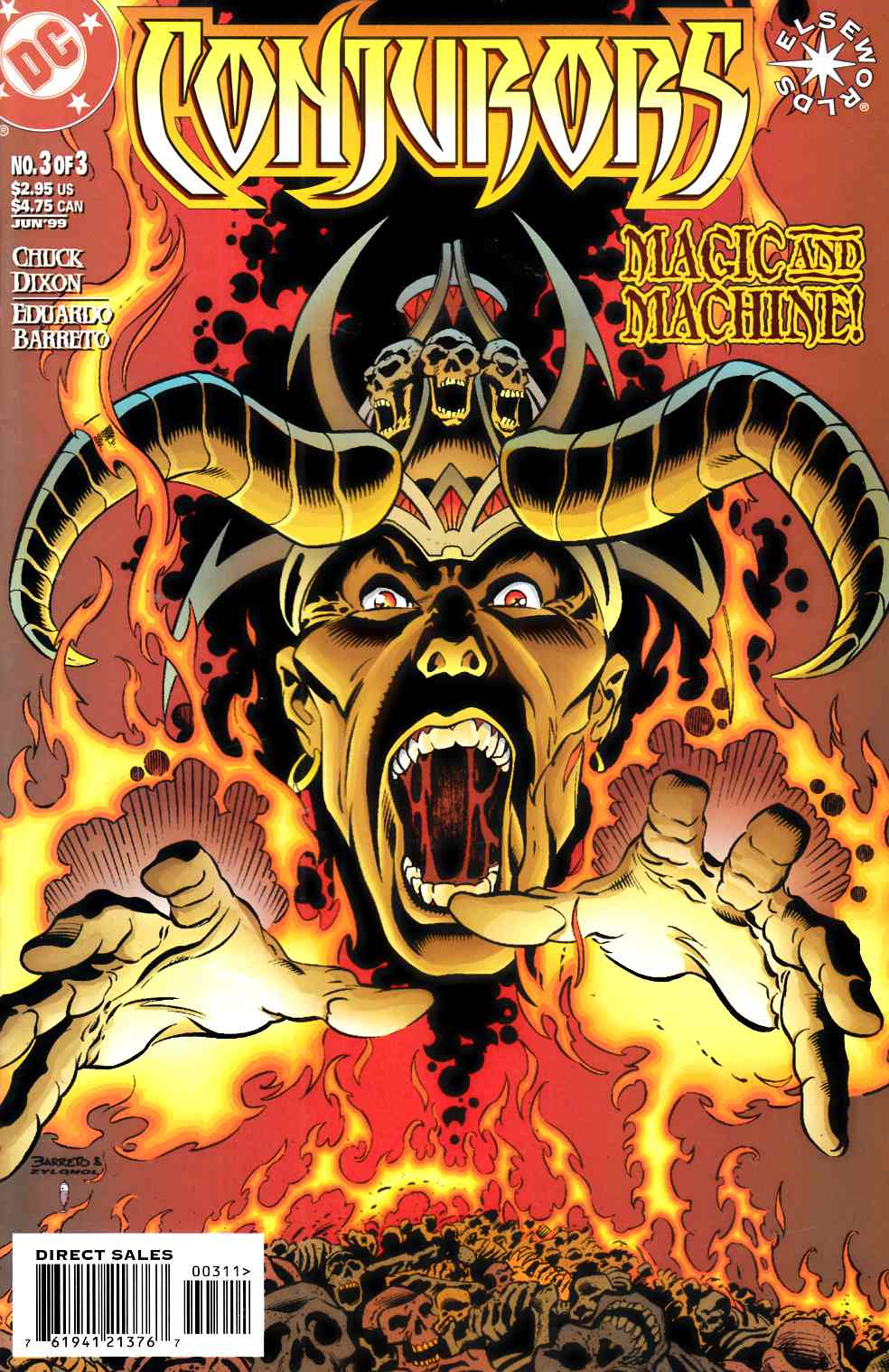 Conjurors #3 Near Mint (9.4) [DC Comic] THUMBNAIL
