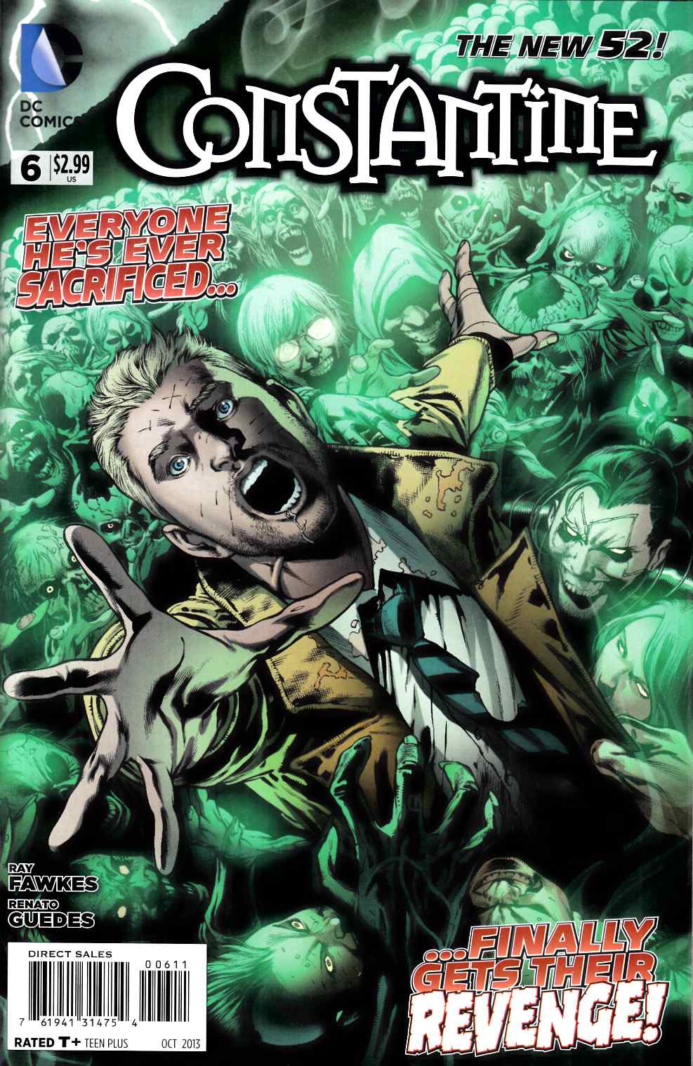 Constantine #6 Very Fine (8.0) [DC Comic] LARGE