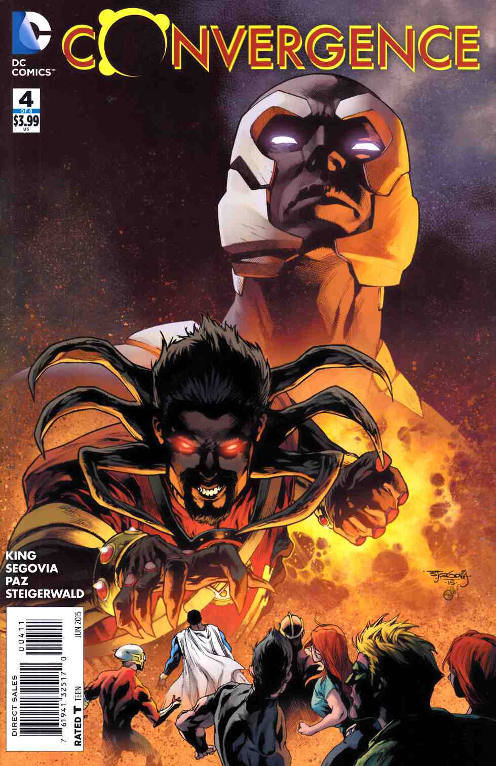 Convergence #4 Near Mint (9.4) [DC Comic] THUMBNAIL