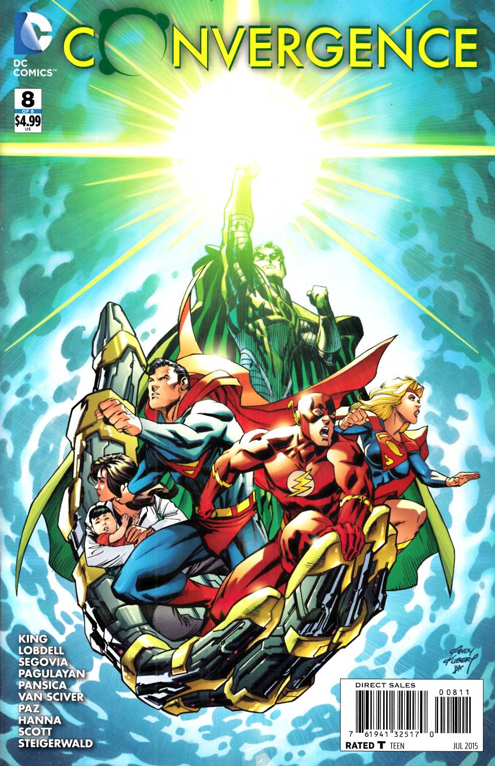 Convergence #8 Near Mint (9.4) [DC Comic] THUMBNAIL