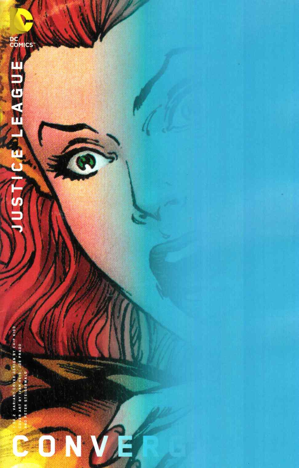 Convergence Justice League #1 Chip Kidd Variant Cover [DC Comic] LARGE