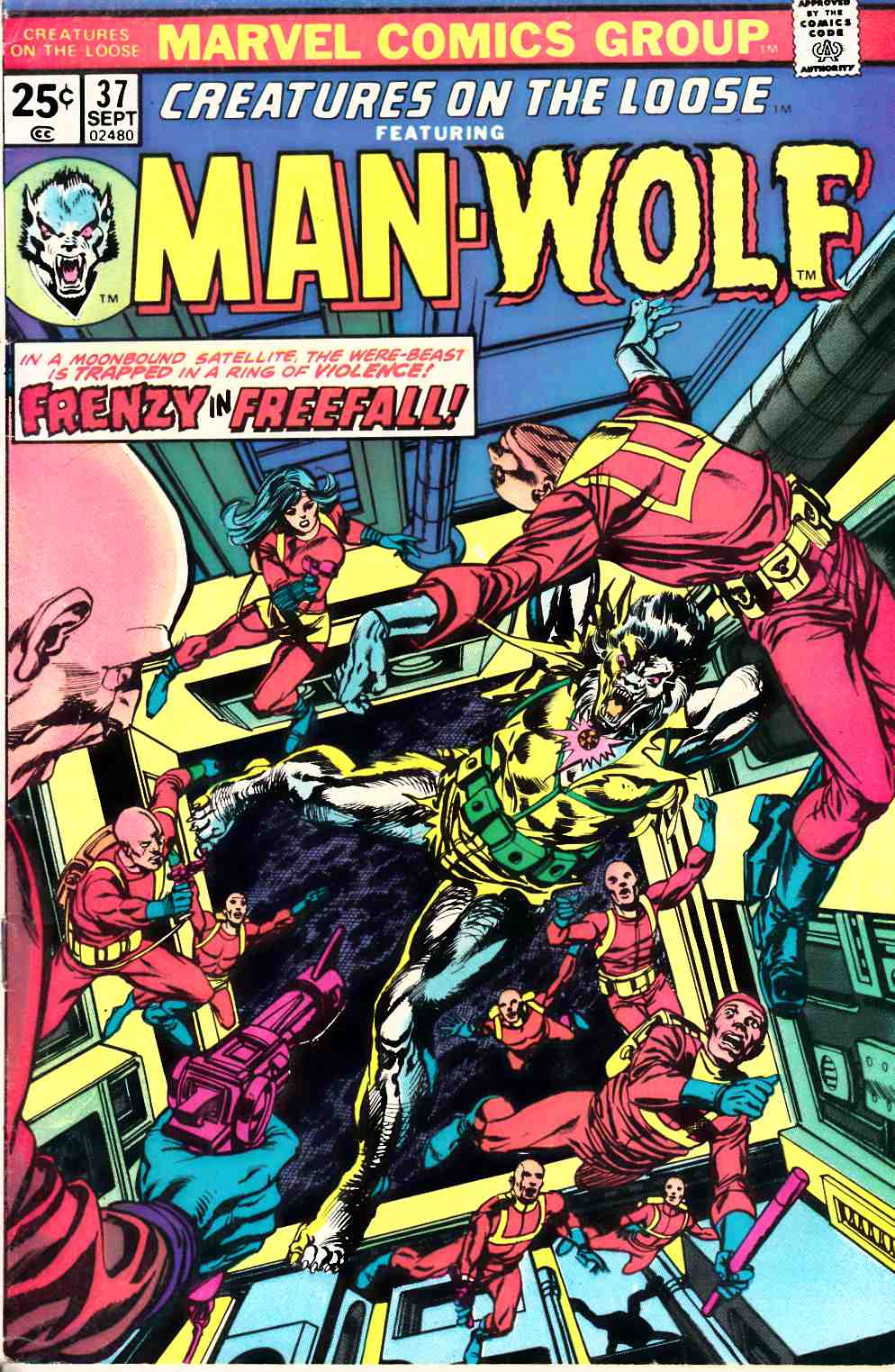 Creatures on the Loose #37 Fine (6.0) [Marvel Comic] THUMBNAIL