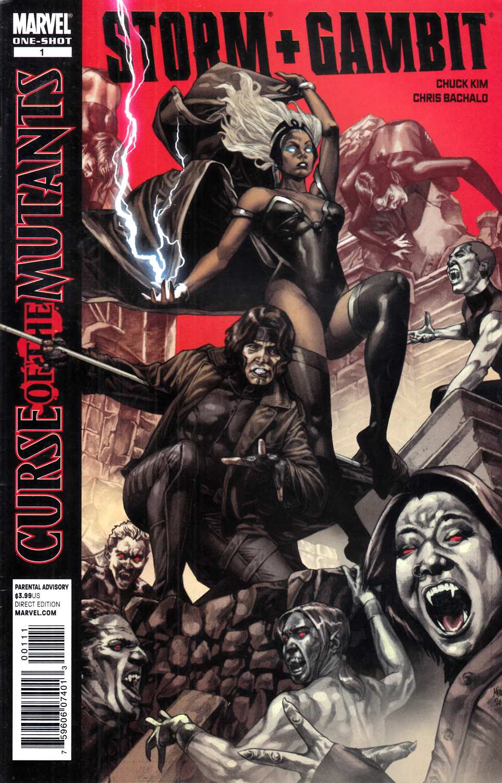 X-Men Curse of the Mutants Storm and Gambit #1 Very Fine (8.0) [Marvel Comic] THUMBNAIL