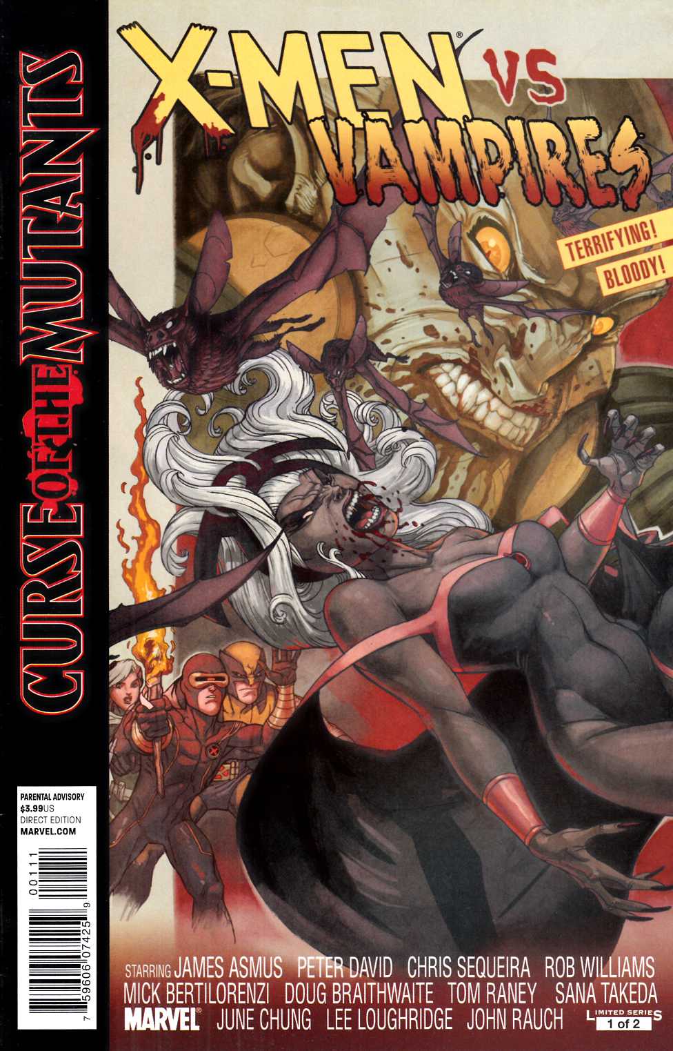 X-Men Curse of the Mutants X-Men vs Vampires #1 Very Fine (8.0) [Marvel Comic] THUMBNAIL