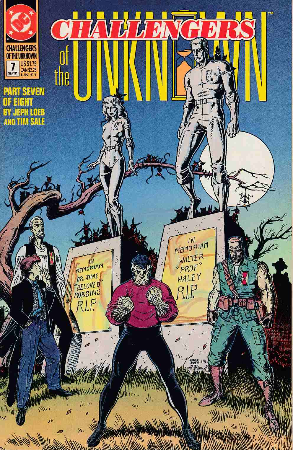 Challengers Of The Unknown (1991) #1 - 8 (VF/NM) Complete Set Tim Sale art main image 0