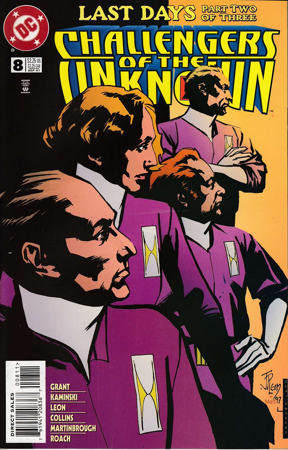 Challengers of the Unknown #8 Very Fine (8.0) [DC Comic] LARGE