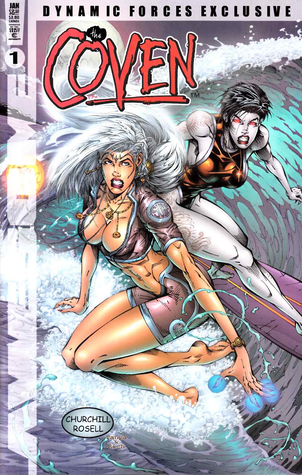 Coven #1 Dynamic Forces Exclusive Cover Near Mint (9.4) [Awesome Comic] LARGE