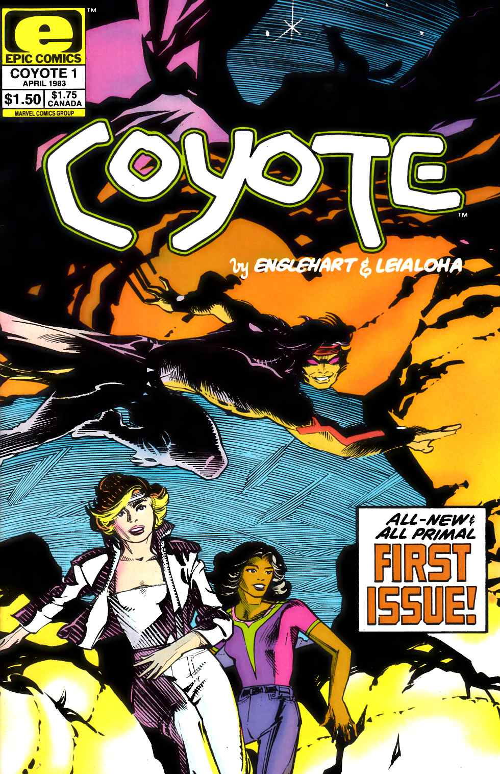 Coyote #1 Very Fine (8.0) [Marvel Comic] LARGE
