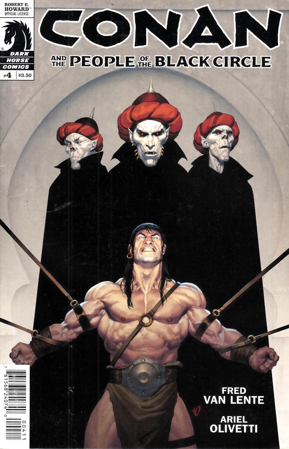 Conan People of the Black Circle #4 Fine Plus (6.5) [Dark Horse Comic] LARGE