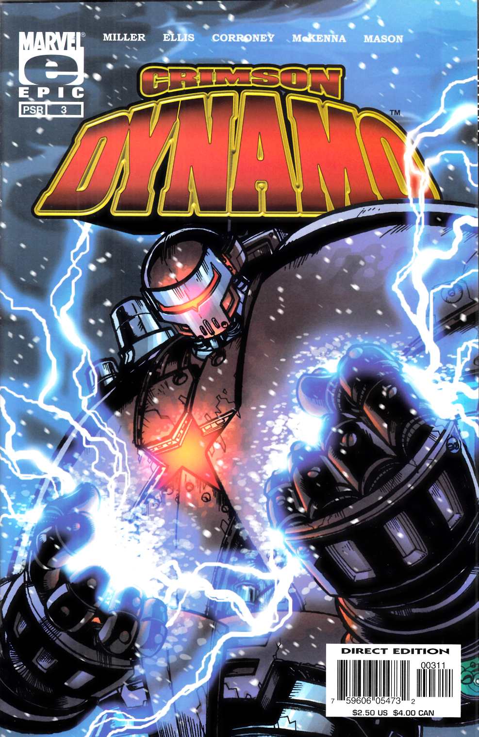 Crimson Dynamo #3 Very Fine (8.0) [Marvel Comic] LARGE