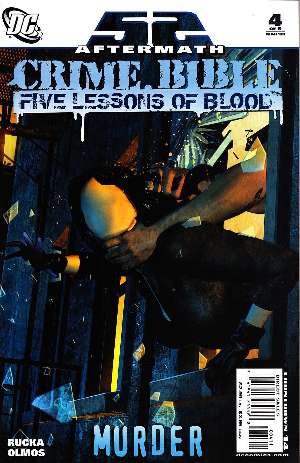 Crime Bible Five Lessons of Blood #4 [DC Comic] LARGE