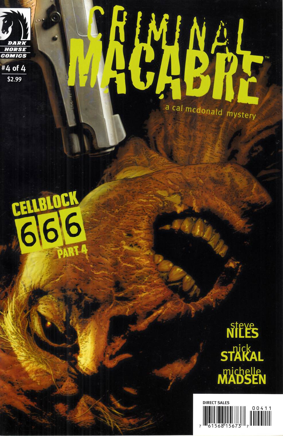 Criminal Macabre Cell Block 666 #4 Very Fine (8.0) [Dark Horse Comic] THUMBNAIL