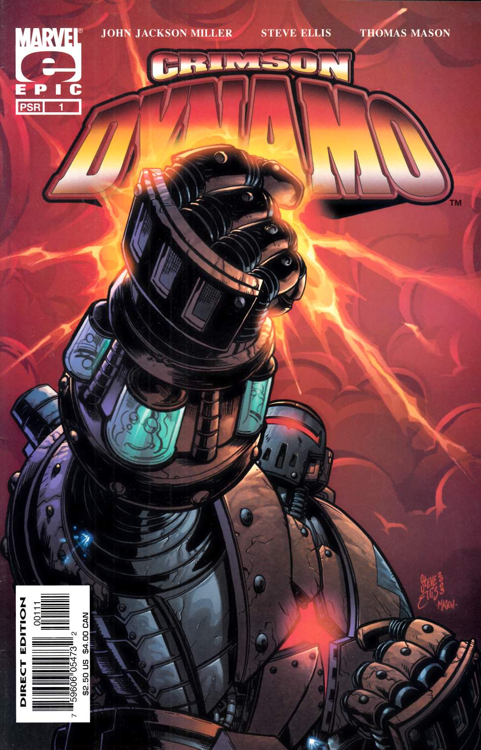 Crimson Dynamo #1 Very Fine (8.0) [Marvel Comic] LARGE