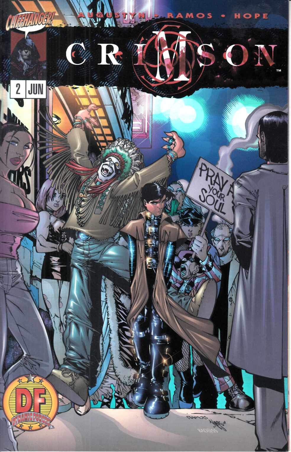 Crimson #2 DF Chromium Variant Cover Near Mint (9.4) [Image Comic] THUMBNAIL