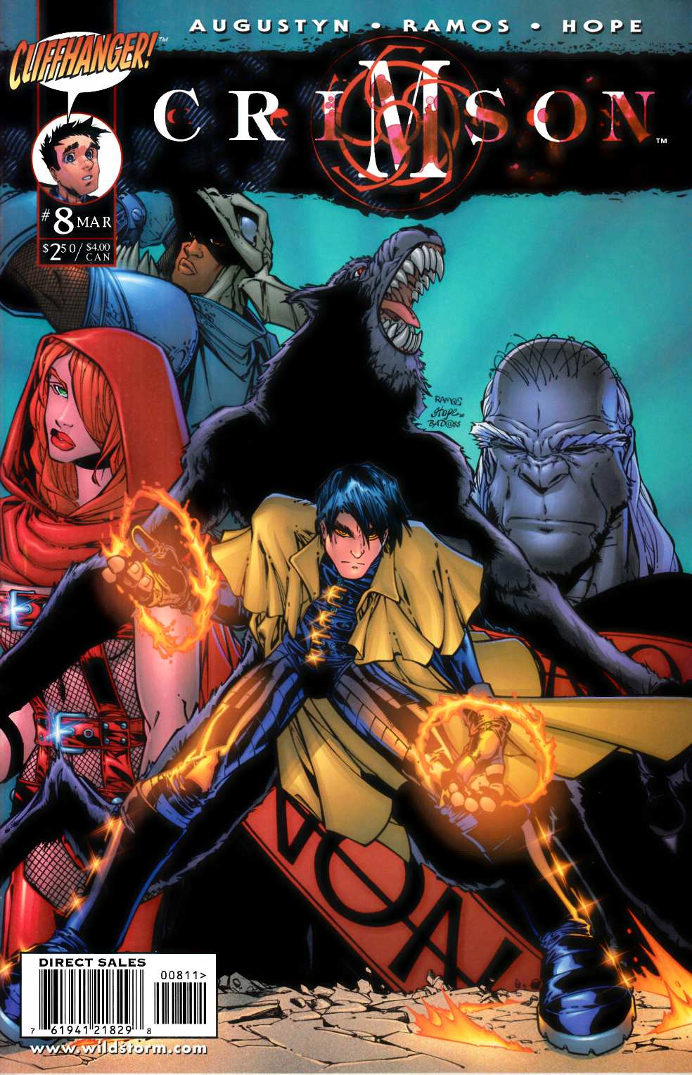 Crimson #8 Near Mint (9.4) [Image Comic] LARGE