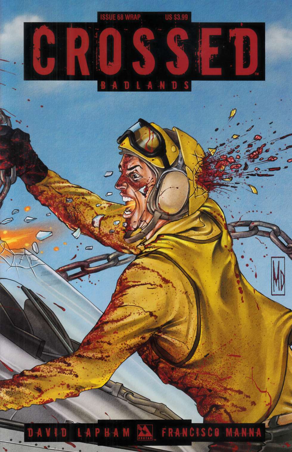 Crossed Badlands #68 Wrap Cover Near Mint (9.4) [Avatar Comic] THUMBNAIL