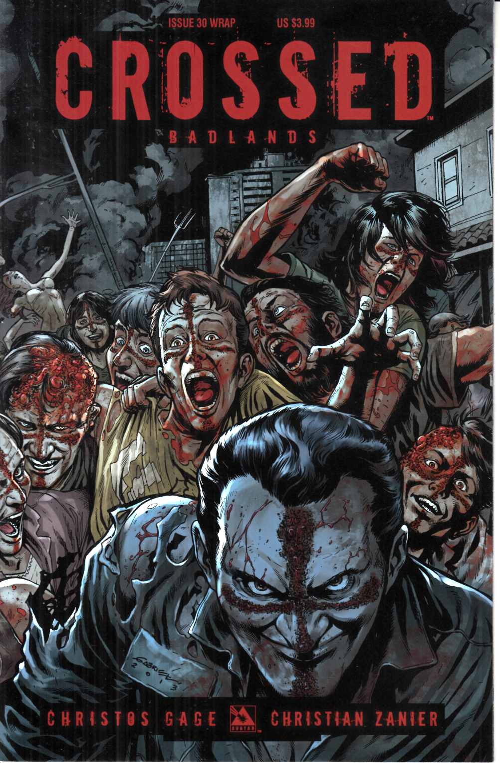 Crossed Badlands #30 Wrap Cover Fine (6.0) [Avatar Comic] THUMBNAIL