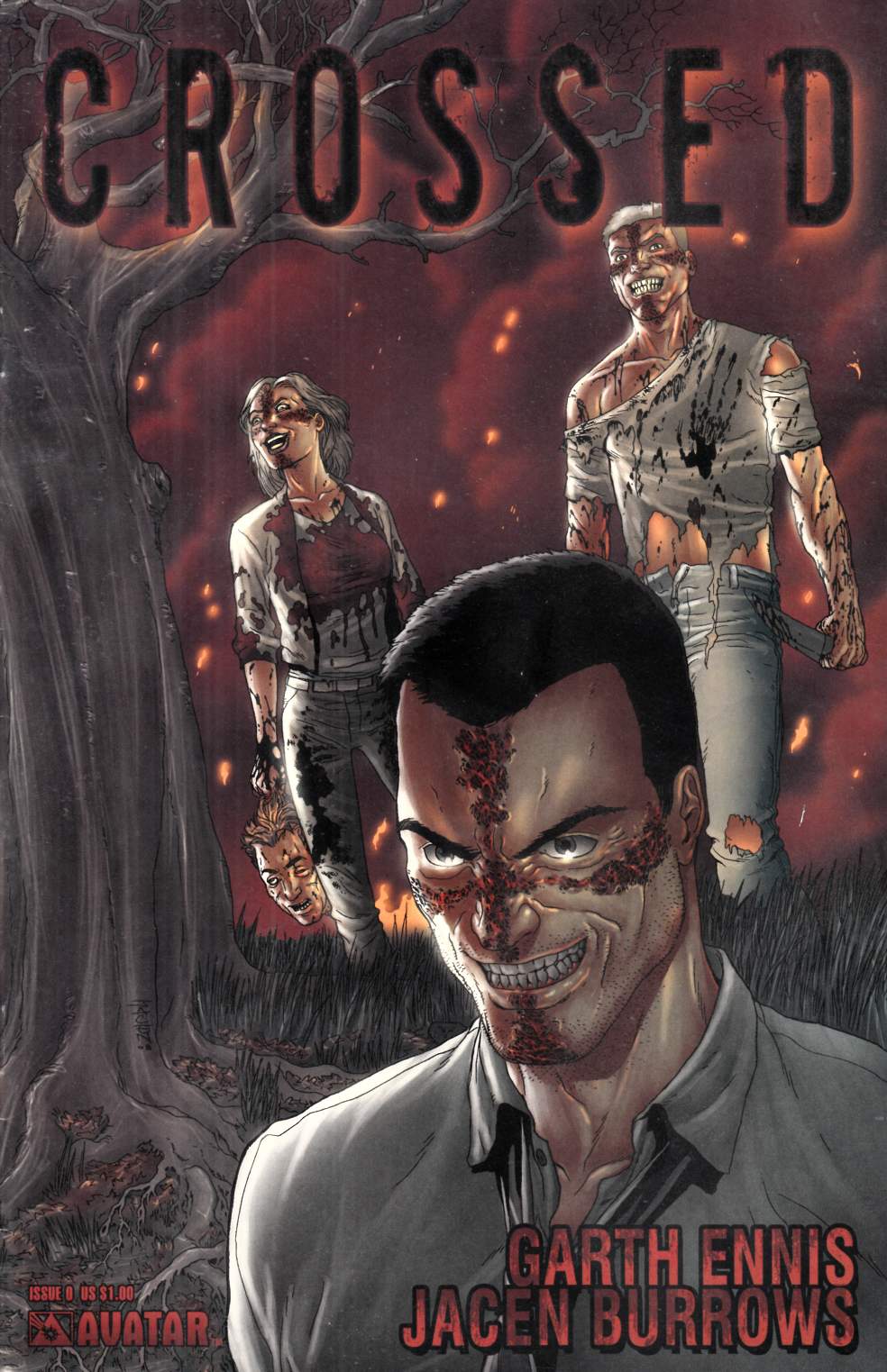 Crossed #0 Wrap Cover Fine (6.0) [Avatar Comic] LARGE