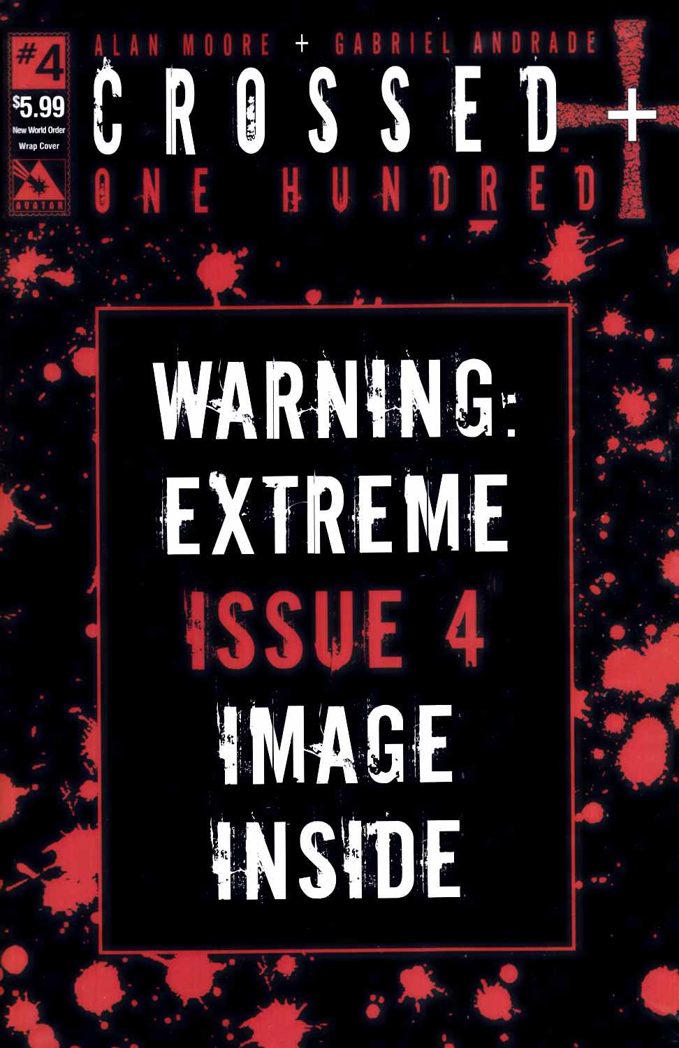 Crossed Plus 100 #4 New World Order Wrap Bagged Cover [Avatar Comic] THUMBNAIL