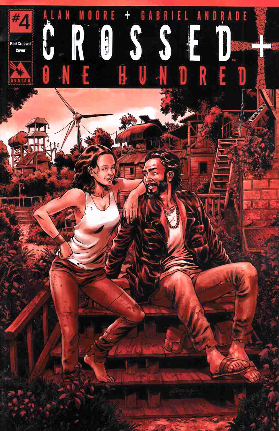 Crossed Plus 100 #4 Red Crossed Incentive Cover [Avatar Comic] THUMBNAIL