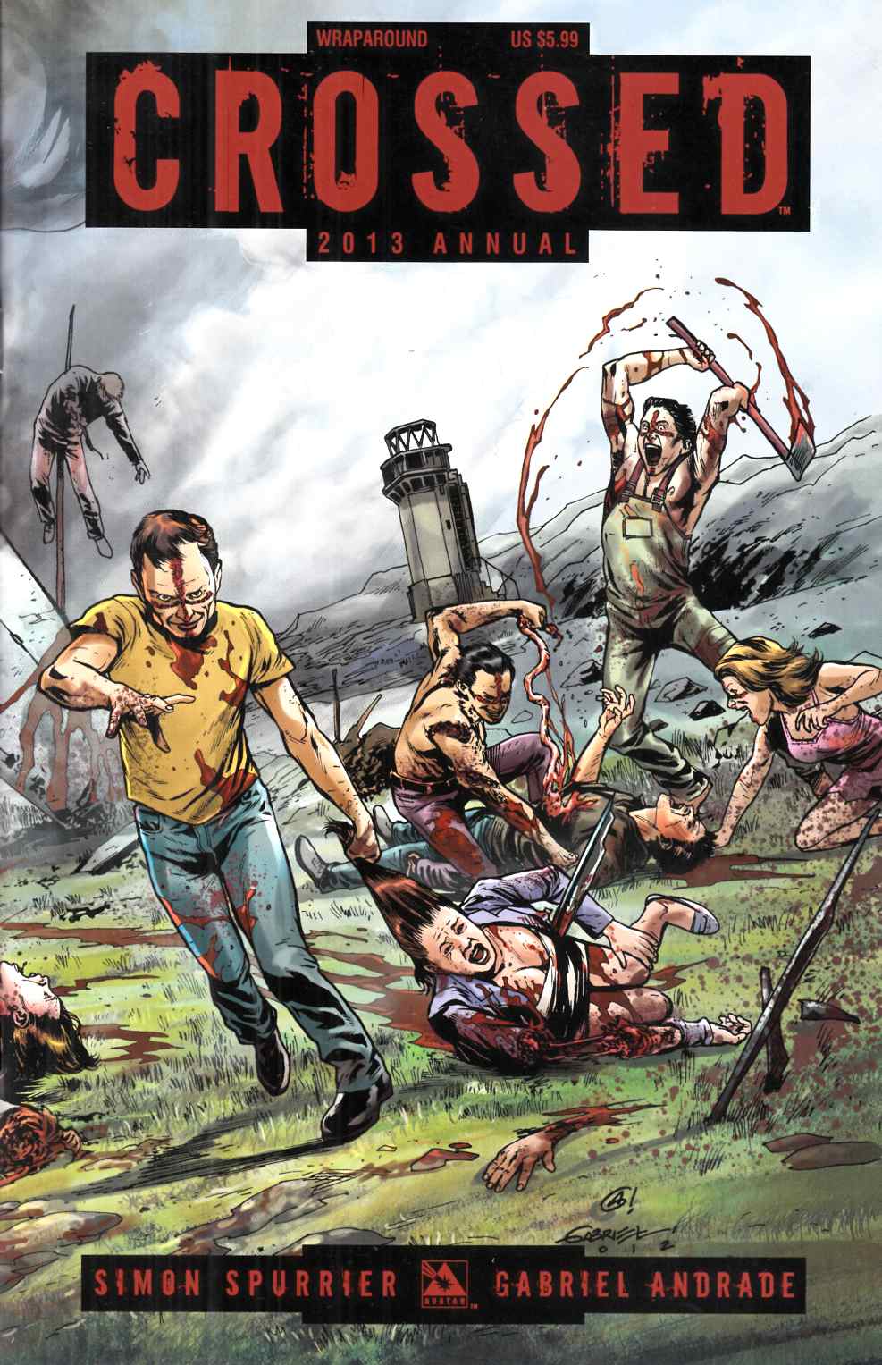Crossed Annual 2013 Wrap Cover Near Mint (9.4) [Avatar Comic] THUMBNAIL