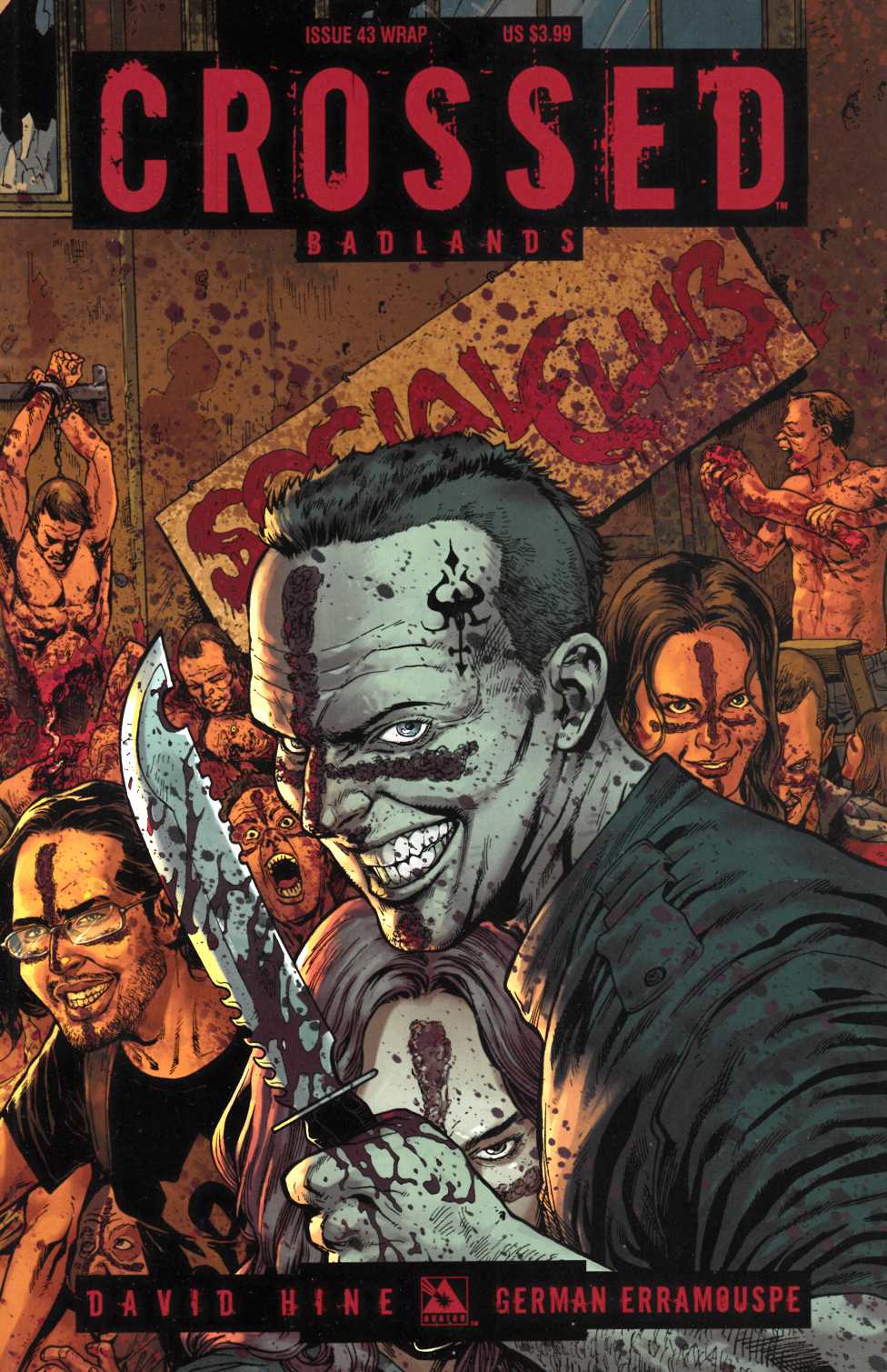 Crossed Badlands #43 Wrap Cover [Comic] LARGE